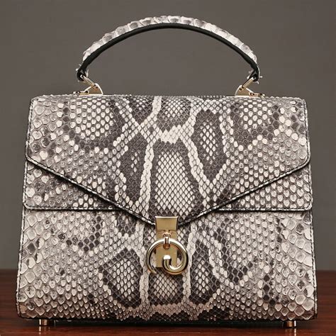 real snakeskin bag price|real snakeskin handbags.